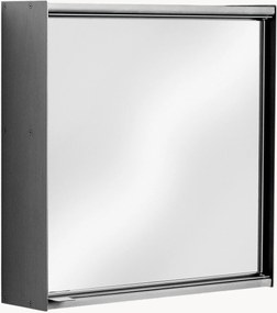 Armadietto a specchio da bagno in acciaio inox Taper