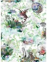 Tapete Reveries von Christian Lacroix - Vert Buis