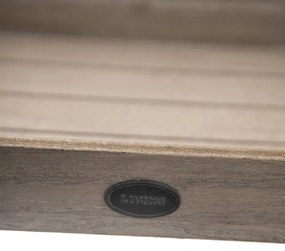 Vassoio da portata marrone in legno pressato , 34 x 20 cm - Orion
