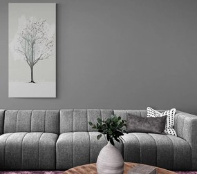 Stampa su tela – Albero invernale minimalista