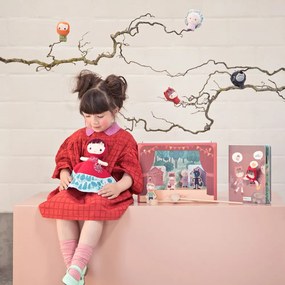 Lilliputiens - Pupazzo da racconto reversibile - Cappuccetto Rosso
