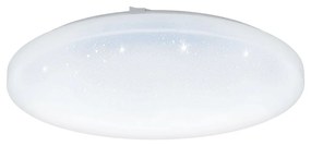 Plafoniera Moderna Frania-S Acciaio Bianco 6 Luci Led Integrato 5,5W