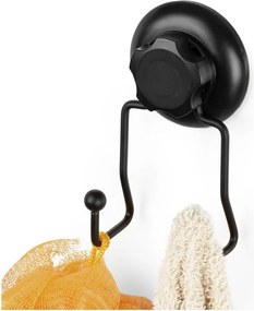 Gancio a muro autoportante nero Doppio nero Bestlock - Compactor