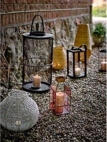 Lanterna in vetro (altezza totale 34 cm) Drew – Bloomingville