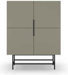 Mobile verde-grigio 100x128 cm Eldia - Marckeric