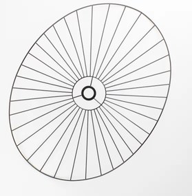 Paralume universale CURITIBA 60x80 cm nero