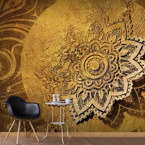 Fotomurale adesivo  Golden Illumination  Larghezza x Altezza Home decor 245x175