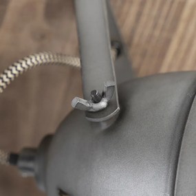 Plafoniera smart in acciaio con legno incl. 4 WiFi GU10 - Emado