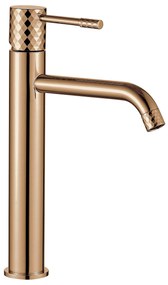 Rubinetto da lavabo Rea Lungo Diamond Copper High