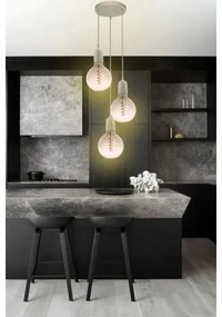 Lampadina LED FILAMENT SPIRAL G125 E27/4W/230V 2000K grigio/rosa