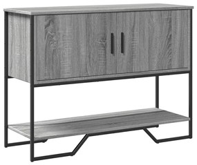 Tavolo Consolle Grigio Sonoma 100x35x74,5 Cm İn Truciolato /