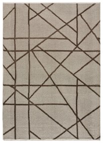 Tappeto marrone chiaro 120x170 cm Lux - Universal