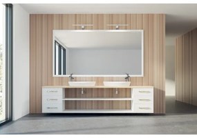 Kanlux 34935 - Illuminazione a LED per specchi da bagno ASTIM LED / 12W / 230V IP44 cromo