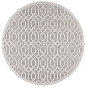 Tappeto tondo beige per esterni ø 160 cm Mondo - Flair Rugs