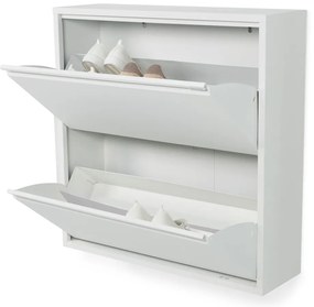 Scarpiera bianca in metallo Billy - Spinder Design