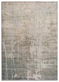 Tappeto in viscosa beige , 160 x 230 cm Margot Azul - Universal