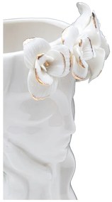 Vaso in porcellana bianca Woman - Mauro Ferretti