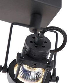 Faretto Smart Nero 3 luci con Wi-Fi GU10 - Suplux