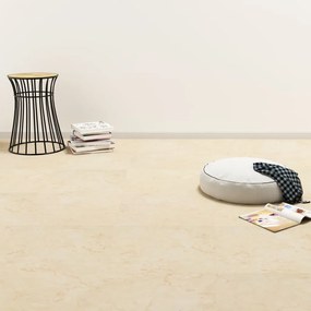 Listoni Per Pavimenti Autoadesivi 20 Pz İn Pvc 1,86 M² Beige /