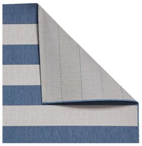 Tappeto per esterni blu/beige 230x160 cm Santa Monica - Think Rugs