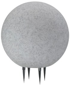 Lampada da esterno ARGENTO 1xE27/15W/230V diametro 30 cm IP65 grigio