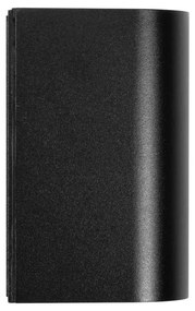 Applique da Esterno Bidirezione IP65 GU10 Stondata - Nera