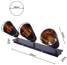 Luce Spot RICK 3xE14/40W/230V