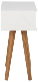 Comodino bianco Mitra - Actona