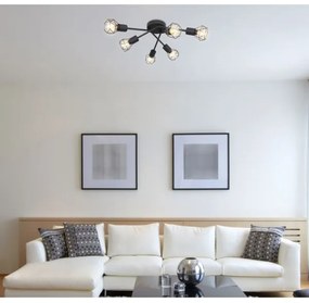 Globo 54802S-6 - Lampadario a plafone XARA 6xE14/40W/230V