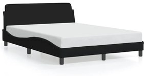 Giroletto Senza Materasso Nero 120x200 Cm Tessuto /