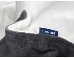 Concept DV7420 - Coperta elettrica riscaldante 160W/230V 180x130 cm grigia/bianca