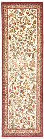 Ghom Tappeto persiano 60 x 210 Beige (Iran) Annodato A Mano