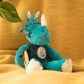 Lilliputiens - Rinoceronte Marius - Peluche multi-attività