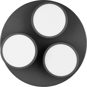 Trio - Plafoniera a LED dimmerabile FRANKLIN 3xLED/8,5W/230V Ø 35 cm nera