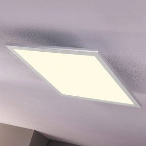 Pannello LED Lindby Livel, 4.000 K, 62 cm x 62 cm, alluminio