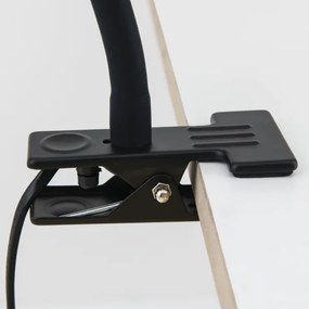 Orion - Lampada da tavolo flessibile con morsetto DOTTY 1xGU10/10W/230V ottone/nero