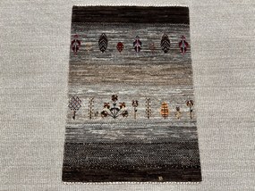 Loribaft Tappeto 60x90 Marrone (Iran) Annodato A Mano