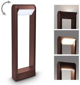 Brilagi - Lampada LED da esterno CROTONE LED/7W/230V marrone IP54 50 cm