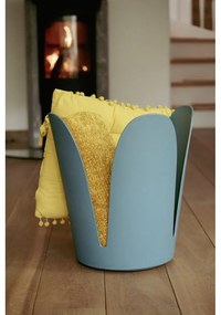 Sgabello color petrolio in plastica impilabile Comiso – Wenko