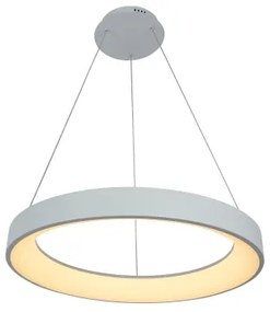 Brilagi - Lampadario dimmerabile a sospensione su cavo FALCON II LED/99W/230V Ø 60 cm bianco + telecomando