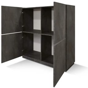THALIA - credenza moderna con ante ammortizzate