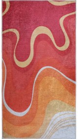 Tappeto rosso e arancione lavabile 60x100 cm Colors of Joy – Vitaus