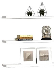 Mensola bianca in set da 3 pezzi Boss - Kalune Design