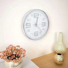 Orologio Da Parete 30 Cm Argento /