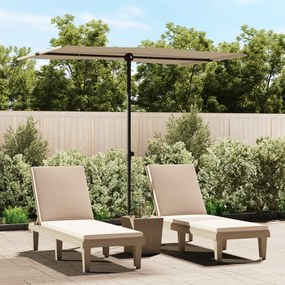 Ombrellone Da Giardino Con Palo İn Alluminio 2x1,5 M Talpa /