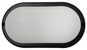 Plafoniera LED da esterno LED/8W/230V 4200K IP64 nera