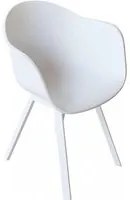 Poltrona Maui 63x55x79 h cm in Plastica Bianco