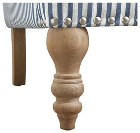 Poltrona in lino blu Jaya - Støraa