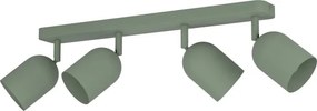 Eglo 44135 - Faretto TILSTON 4xE14/40W/230V verde