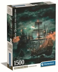 Puzzle Clementoni Bateau de pirate 1500 Pezzi